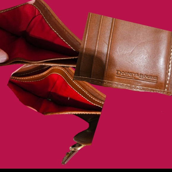 Dooney & Bourke Vintage Monogram Double Snap Wallet with Coin Zip. Rare - Picture 5 of 15